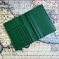 Portapasaporte Verde Explorer