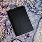 Portapasaporte Negro